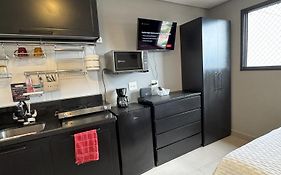 Aconchegante Studio com piscina, academia, coworking, lavanderia